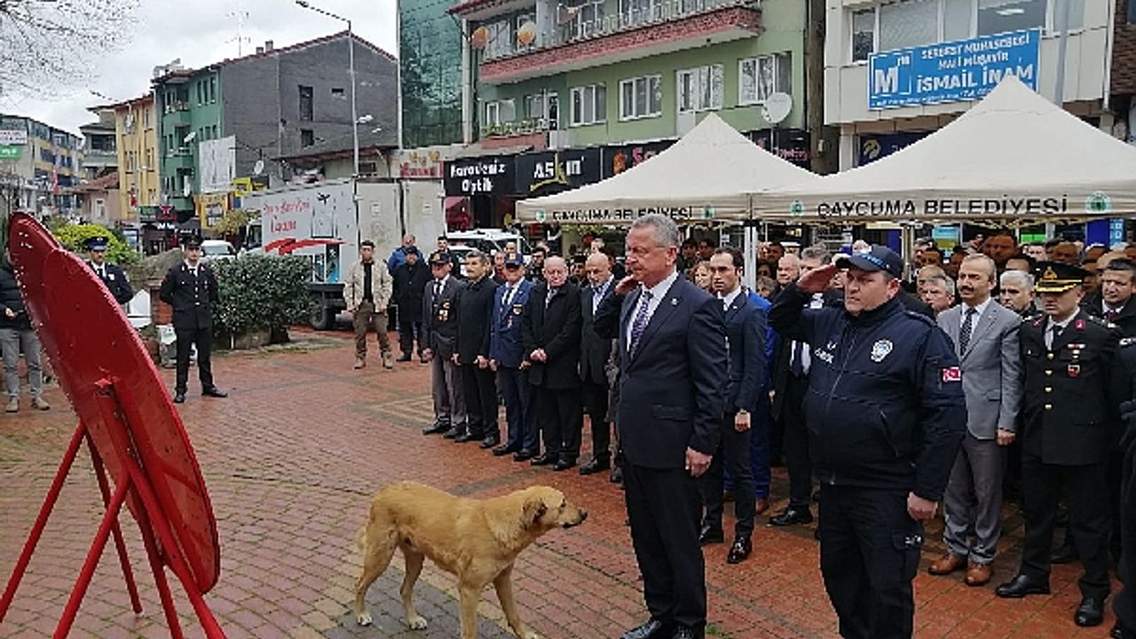 Atatürk Anıtı'nda Anma Töreni
