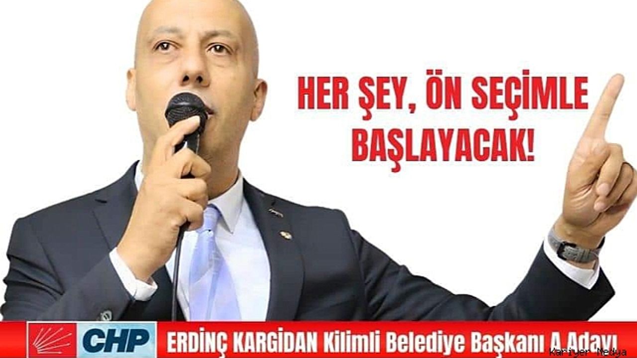CHP Kilimli Belediye Başkan Aday Adayı Erdinç Kargidan