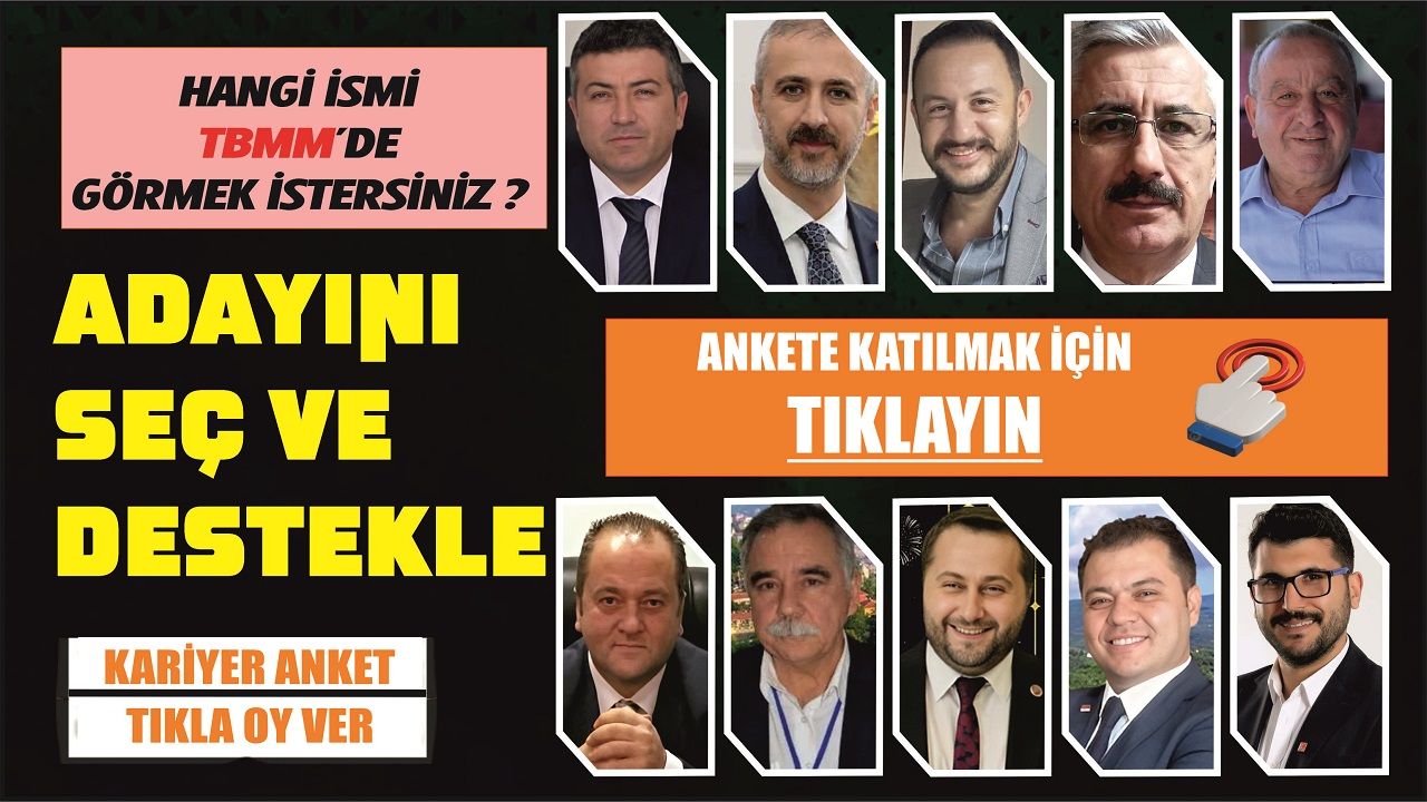 Hangi İsmi TBMM'de Milletvekili Olarak Görmek İstersiniz? ( Anket Alfabetik Sıralamaya Göre Düzenlenmiştir)