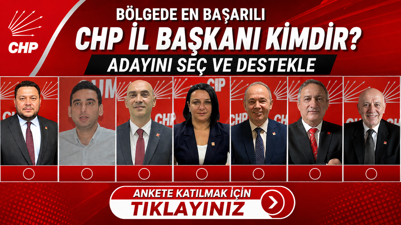 Bölgedeki CHP İl Başkanlarından Hangi İsmi Başarılı Buluyorsunuz? Ankete Katıl, Oyunu Kullan