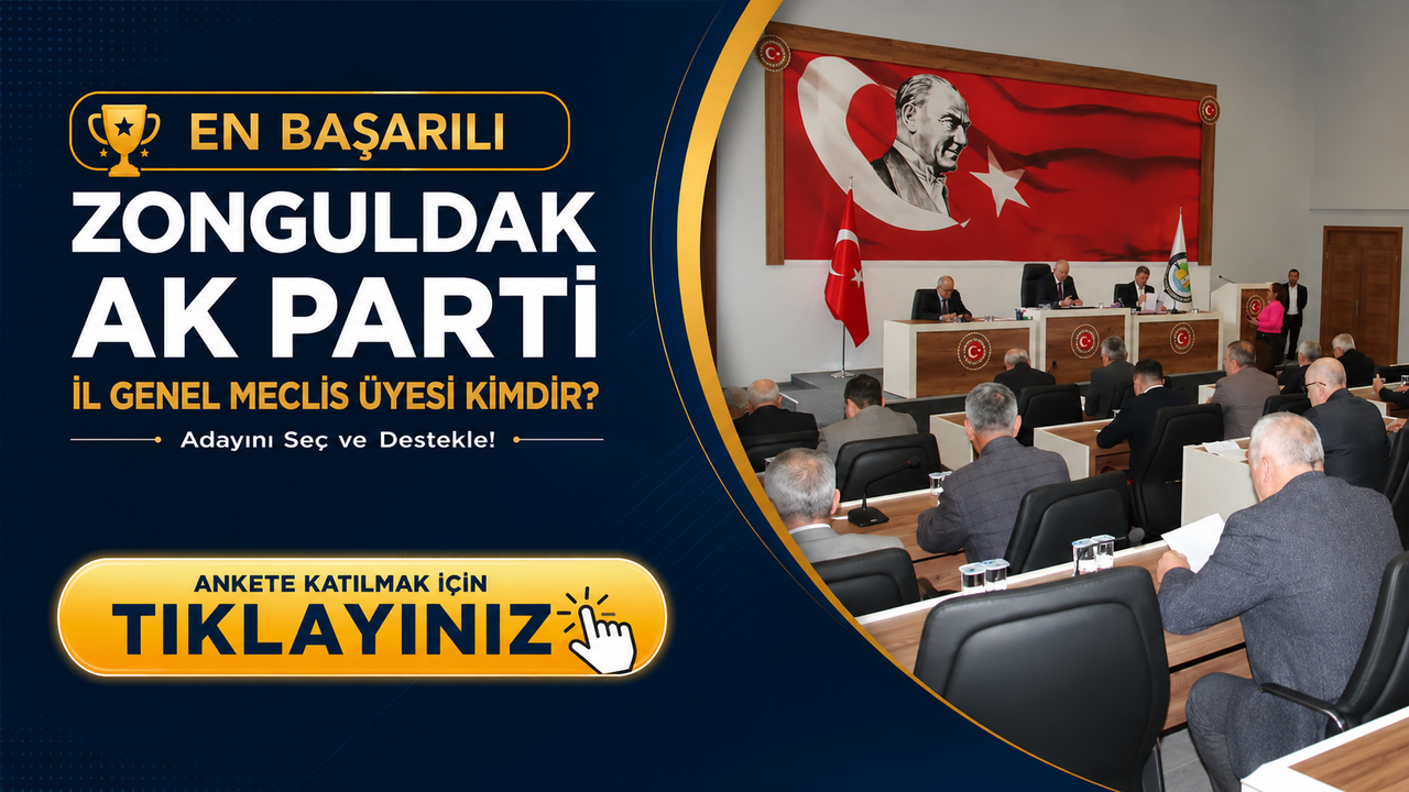 Zonguldak AK Parti İl Genel Meclis Üyelerinden Hangi İsimleri Başarılı Buluyorsunuz? Ankete Katıl, Oyunu Kullan