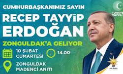 Cumhurbaşkanı Erdoğan Cumartesi 14.00'de Madenci Anıtı'ndan Halka Seslenecek...