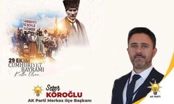 Başkan Köroğlu Cumhuriyet Bayramı'nı Kutladı