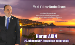 Harun Akın, Zonguldak Halkının Yeni Yılını Kutladı