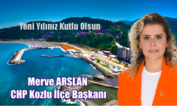 Arslan; "Yarınlara Güvenle Baktığımız Bir Yıl Dileğiyle..."