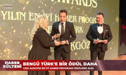 Zonguldaklı Cem Açıkgöz'e Bir Ödül Daha