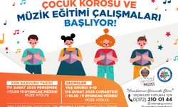 ÇOCUK KOROSU VE MÜZİK EĞİTİMİ ÇALIŞMALARI BAŞLIYOR