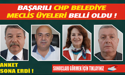 En Başarılı CHP Belediye Meclis Üyesi anketinde Sürpriz Sonuçlar... Sonuçları Görmek için Tıklayınız...