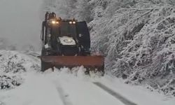 Zonguldak'ta Kapanan Köy Yollarını Açmak İçin Yoğun Mesai