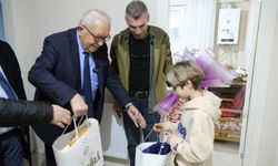 6 SAAT ENKAZ ALTINDA KALAN AİLEYE POSBIYIK'TAN ZİYARET