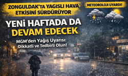 Yağmur Zonguldak'ı Terk Etmiyor!