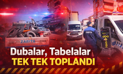 Kaldırım Operasyonu: Dubalar, Tabelalar Tek Tek Toplandı