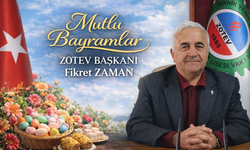 ZOTEV Başkanı Fikret Zaman'dan Bayram Mesajı