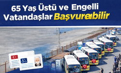 65 YAŞ ÜSTÜ VE ENGELLİ VATANDAŞLARA ÜCRETSİZ KART DAĞITIMI BAŞLADI