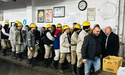 GMİS YÖNETİMİ MADENCİYLE BAYRAMLAŞTI