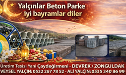 Yalçınlar Beton Parke İyi Bayramlar Diler