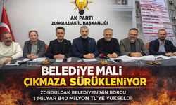 “BELEDİYE MALİ ÇIKMAZA SÜRÜKLENİYOR”