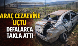 Araç Cezaevine Uçtu, Defalarca Takla Attı