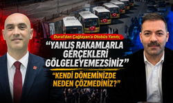 Dural'dan Çağlayan'a Otobüs Yanıtı; “Yanlış rakamlarla gerçekleri gölgeleyemezsiniz”