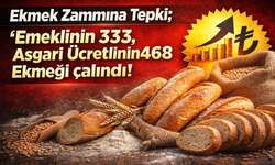 "Emeklinin 333, Asgari Ücretlinin 468 Ekmeği çalındı!"