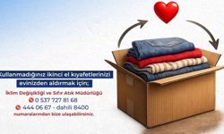 İkinci El Kıyafetleriniz İhtiyaç Sahiplerine Ulaştırılacak