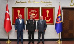 Erkmen ve Öztürk’ten Jandarma Genel Komutanı’na Nezaket Ziyareti
