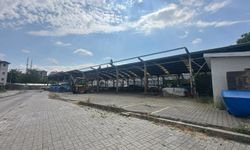 Gökçebey'de Kapalı Pazar Yeri Çalışmaları Tamamlandı, Terminal Üst Kapatma Çalışmaları Sürüyor