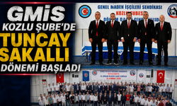 GMİS Kozlu Şube'de Tuncay Sakallı Dönemi Başladı