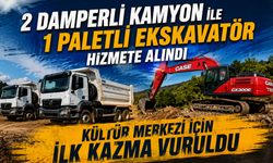 Gökçebey Belediyesi'nde Yeni İş Makineleri Hizmete Alındı