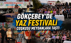 Gökçebey'de Yaz Festivali Coşkusu Meydanlara Taştı