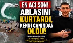 ABLASINI KURTARDI, KENDİ CANINDAN OLDU