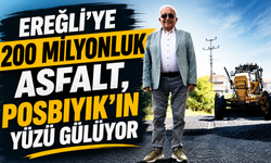 Ereğli’de 200 Milyonluk Asfalt Seferberliği