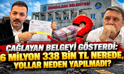 Çağlayan Belgeyi Gösterdi: "6 Milyon 338 Bin TL Nerede, Yollar Neden Yapılmadı?"