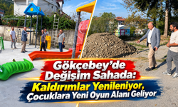 Gökçebey'de Çevre Düzenlemesi ve Sosyal Yaşam Alanı Çalışmaları Hız Kesmiyor