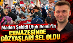 Maden Şehidi Ufuk Demir'in Cenazesinde Gözyaşları Sel Oldu