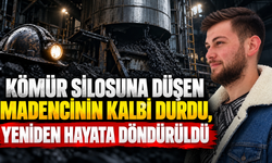 Kömür Silosuna Düşen Madencinin Kalbi Durdu, Yeniden Hayata Döndürüldü