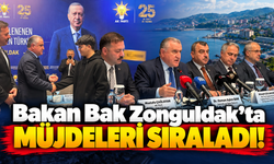 Bakan Bak Zonguldak’ta Müjdeleri Sıraladı!