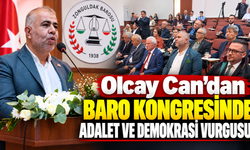 Olcay Can’dan Baro Kongresinde Adalet ve Demokrasi Vurgusu!