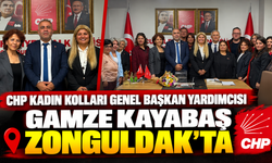 CHP Kadın Kolları Genel Başkan Yardımcısı Gamze Kayabaş Zonguldak’ta