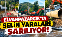 Elvanpazarcık’ta Selin Yaraları Sarılıyor!