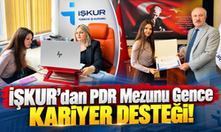 İŞKUR’dan PDR Mezunu Gence Kariyer Desteği!