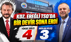 KDZ. EREĞLİ TSO’DA BİR DEVİR SONA ERDİ: BEYAZ LİSTE 4-3 KAZANDI