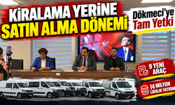 Kozlu Belediyesi'nde Kiralama Yerine Satın Alma Dönemi
