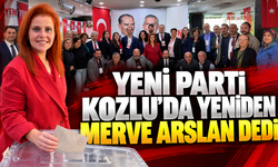 Yeni Parti Kozlu'da Yeniden Merve Arslan Dedi