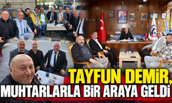 Tayfun Demir, Muhtarlarla Bir Araya Geldi