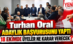 Yeni Parti İl Başkan Adayı Oral Başvurusunu Yaptı