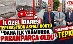 Dural’dan Tepebaşı’ndaki Asfalt İçin Sert Tepki: “Milyonlarca Liralık Kamu Zararı ve İsrafı”
