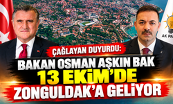 Bakan Osman Aşkın Bak Zonguldak’a Geliyor: AK Parti Tüm İlçelerde Sahada Olacak