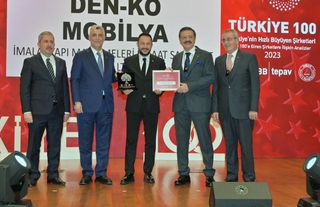 İlk 100'de Zonguldak Firması, DENKO MOBİLYA Ödülünü Aldı...