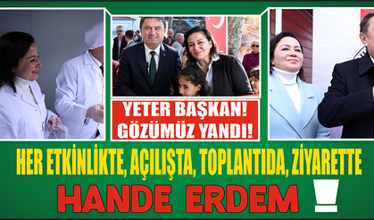"Başkan! Gözümüz yanacaksa hizmetlerden yansın, sürekli Hande Hanım'ı görmekten değil!"
